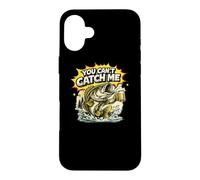 Custodia per iPhone 16 Plus Non puoi prendermi Divertente regalo per papà che pesca la