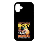 Custodia per iPhone 16 Plus Non sempre mi piace suonare l'ukulele Oh, aspetta, sì, lo faccio