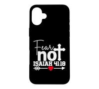 Custodia per iPhone 16 Plus Non temere Isaia 41:10 - Tee Per Uomini & Donne Cristiani