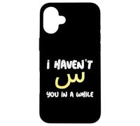 Custodia per iPhone 16 Plus Non ti vedo da un po"| Lettera di calligrafia araba