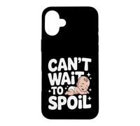 Custodia per iPhone 16 Plus Non vedo l'ora di viziare la simpatica nuova zia del baby shower