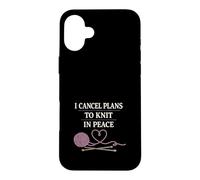 Custodia per iPhone 16 Plus Nonna Energy Under 35 Cozycore Hot Tea Non Hot Girl