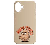 Custodia per iPhone 16 Plus Nope-Tato Angry Grumpy Patate Amante Divertente Cibo Sarcastico