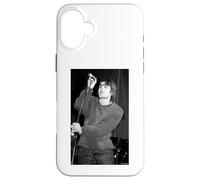 Custodia per iPhone 16 Plus Oasis Liam Gallagher Decisamente Forse Era Di Andy Willsher