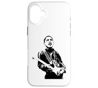 Custodia per iPhone 16 Plus Obama Rock Guitar Democratico Barack Obama Presidente americano