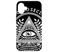 Custodia per iPhone 16 Plus Occhio onnivista, Dio, simbolo, piramide, Massonico