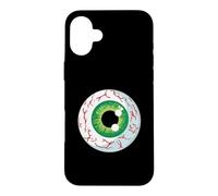 Custodia per iPhone 16 Plus Occhio spaventoso di Halloween