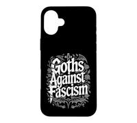 Custodia per iPhone 16 Plus Occultismo gotico gotico Goti contro il fascismo
