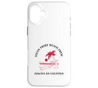 Custodia per iPhone 16 Plus Ocean Tribe Beach Crew Always On Vacation (Grafica divertente)