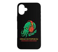 Custodia per iPhone 16 Plus Octopus DJ - Reggae Beats Cosmic Echoes Musica Arte