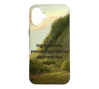 Custodia per iPhone 16 Plus Ogni piccolo passo verso il tuo sogno