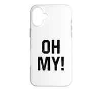 Custodia per iPhone 16 Plus Oh, mia divertente idea per una festa in costume per Halloween