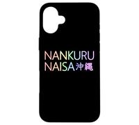 Custodia per iPhone 16 Plus Okinawa Japan Nankuru Naisa Rainbow