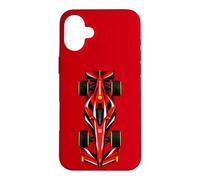 Custodia per iPhone 16 Plus Open Wheel Race Car Top View Motorsport Speed Art
