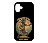 Custodia per iPhone 16 Plus Orgoglio di boxe Azteca En Alma Mexicano En El Golpe