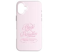 Custodia per iPhone 16 Plus Orgoglio e pregiudizio Preferisco infinitamente un libro: Jane Austen