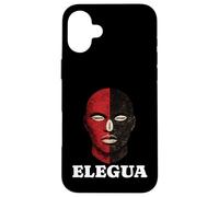 Custodia per iPhone 16 Plus Orisha Elegua Afro Cuban Santeria Religione