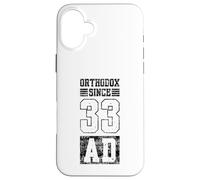 Custodia per iPhone 16 Plus Ortodosso dal 33 d.C. Cristianesimo bizantino orientale