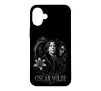 Custodia per iPhone 16 Plus Oscar Wilde Ritratto letterario Poesia vittoriana