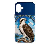 Custodia per iPhone 16 Plus Osprey Art Nouveau - Design con rapace