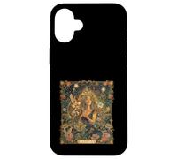 Custodia per iPhone 16 Plus Ostara Spring Goddess Bunny Celebration Holiday Tarocchi Card