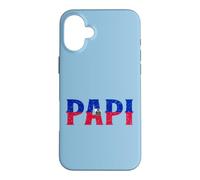 Custodia per iPhone 16 Plus PAPI Haitian Flag Haiti Orgoglioso Festa del Papà Orgoglio Patriottico
