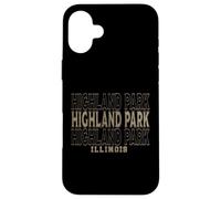 Custodia per iPhone 16 Plus Parco vintage Highland, Illinois