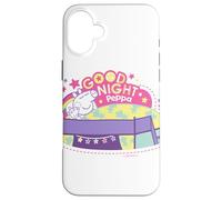 Custodia per iPhone 16 Plus Peppa Pig Night