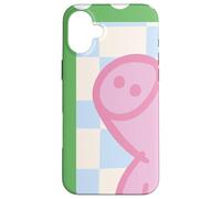Custodia per iPhone 16 Plus Peppa Pig Stamp Easter