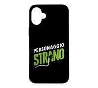 Custodia per iPhone 16 Plus Personaggio Strano Persona Fuori Dagli Schemi Ironica
