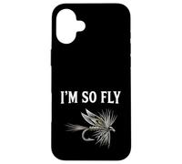 Custodia per iPhone 16 Plus Pesca a mosca Brook Dry Fly Tying Fisherman I'm So Fly
