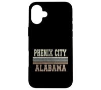 Custodia per iPhone 16 Plus Phenix City Alabama retrò
