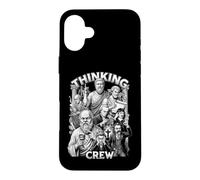 Custodia per iPhone 16 Plus Philosophy Thinking Crew Filosofo Filosofi divertenti