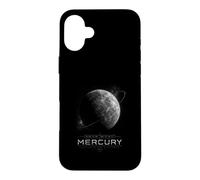 Custodia per iPhone 16 Plus Pianeta Mercurio Orbita Spazio Grafico Celeste