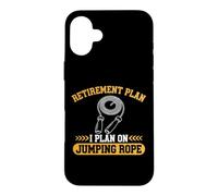 Custodia per iPhone 16 Plus Piano pensionistico Ho intenzione di Jumping Rope