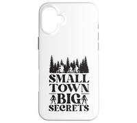 Custodia per iPhone 16 Plus Piccola città. Grandi segreti