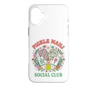 Custodia per iPhone 16 Plus Pickle Mahj Social Club - Palla da paddle