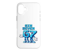 Custodia per iPhone 16 Plus Pixel Six Seven Numbers Stile di gioco retrò
