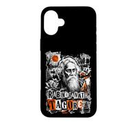 Custodia per iPhone 16 Plus Poeta bengalese Rabindranath Tagore Letteratura