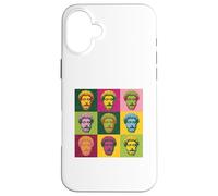 Custodia per iPhone 16 Plus Pop-Art Marco Aurelio Marcus Aurelius Stoicismo