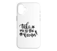 Custodia per iPhone 16 Plus Portami al mare conchiglie Beach Lover