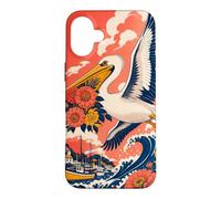 Custodia per iPhone 16 Plus Porto di Zinnia Pelican