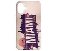 Custodia per iPhone 16 Plus Preferirei essere a Miami, in Florida, souvenir