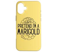 Custodia per iPhone 16 Plus Pretend I'm A Marigold Halloween Costume