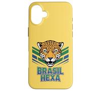 Custodia per iPhone 16 Plus Pride BRASIL Selecao Home Cheer Country Flag Spirit Game Day