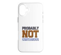 Custodia per iPhone 16 Plus Probabilmente non contagioso