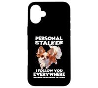 Custodia per iPhone 16 Plus Proprietario del cane Chihuahua T Chihuahua che cammina