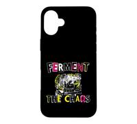 Custodia per iPhone 16 Plus Punk Homebrewer Ferment The Chaos Craft Beer