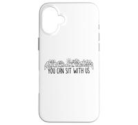 Custodia per iPhone 16 Plus Puoi sederti con noi Gesù e dodici apostoli