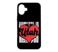 Custodia per iPhone 16 Plus Qualcuno nello Utah ti manca il cuore